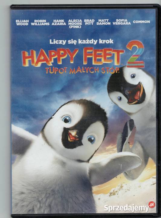 HAPPY FEET 2 TUPOT MAŁYCH STÓP DVD ANIMACJA DVD