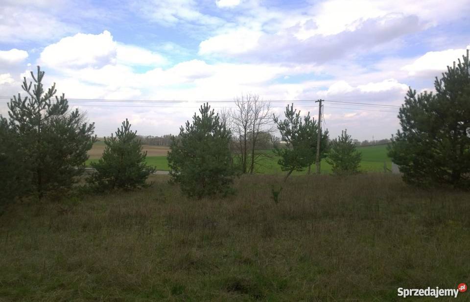 działka budowlana 895m2 Skubarczewo prąd