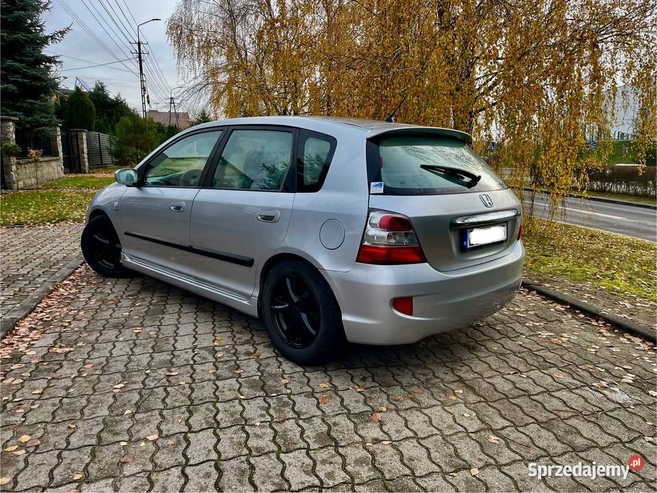 ŚlicznaZadbanaHondaCivicVII2005rLift14Benz 80KM Civic Zduńska Wola