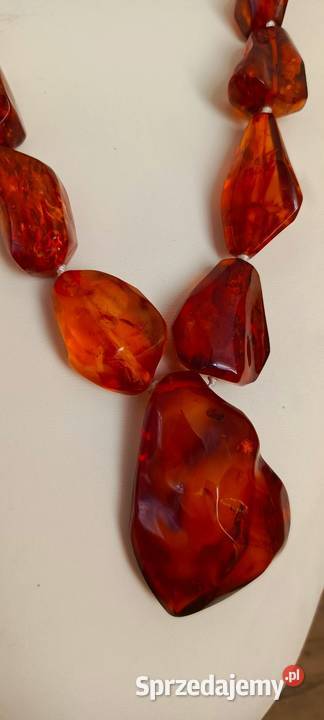 Naszyjnik Bursztyn Vintage Białystok sprzedam