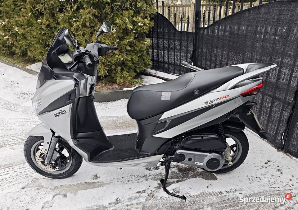 Skuter Aprilia SXR 50cc 2023r FULL LED WTRYSK 4T Łask