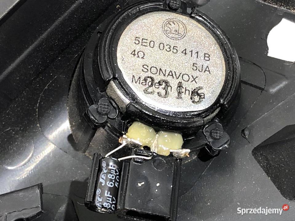 GŁOŚNIKI KOMPLET SKODA OCTAVIA III 5E0035411C
