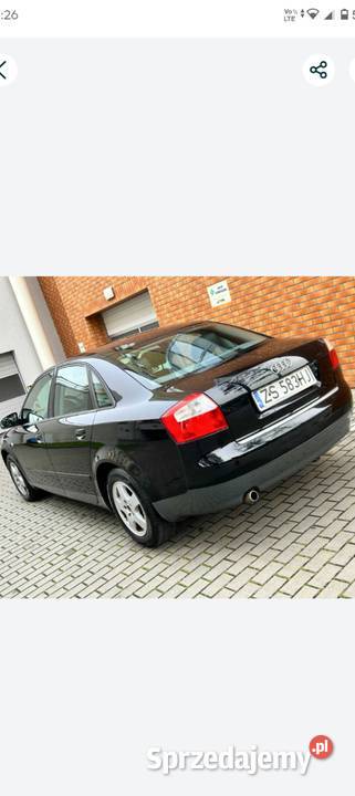 Zadbana Audi A4 B6 Długi Opłaty Warta swojej Szczecin