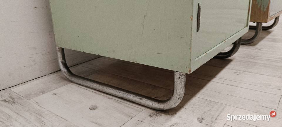 szafki nocne chrom Czechosłowacja Mucke Melder