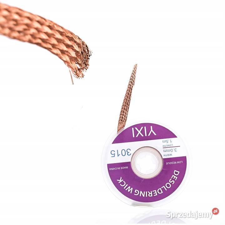 Zestaw Lutowniczy Rosfix Cyna 08mm 10g Plecionki małopolskie Ludźmierz