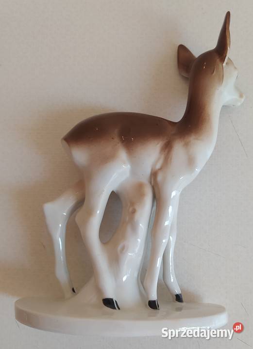 Figurka porcelanowa sarenki pomorskie Gdańsk