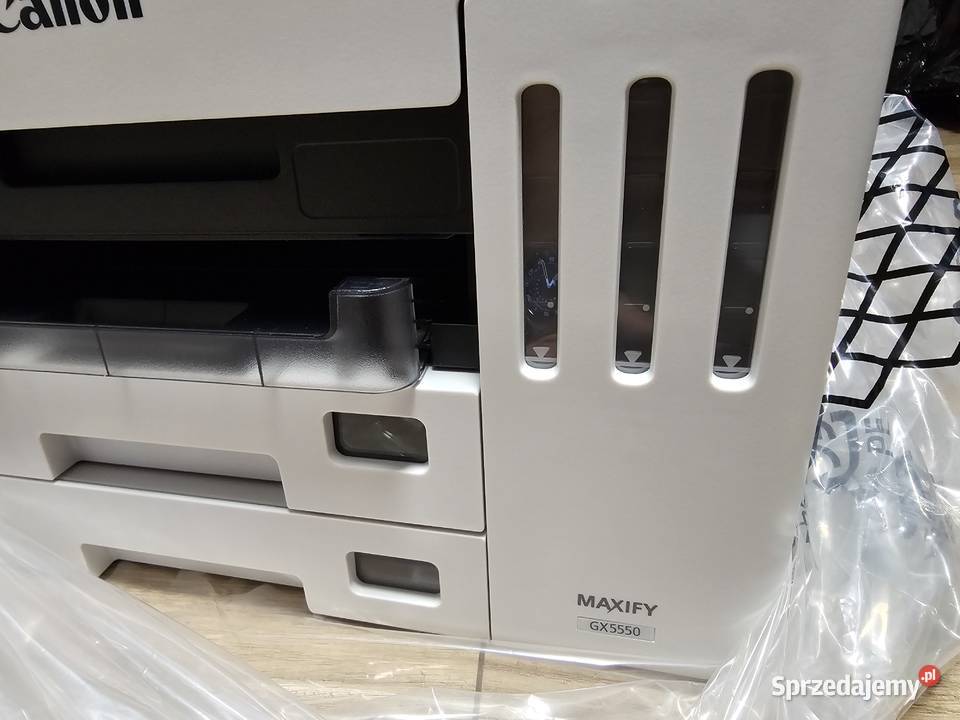Canon MAXIFY GX5550 MegaTank drukarka Druk w kolorze Kowalewo Pomorskie sprzedam