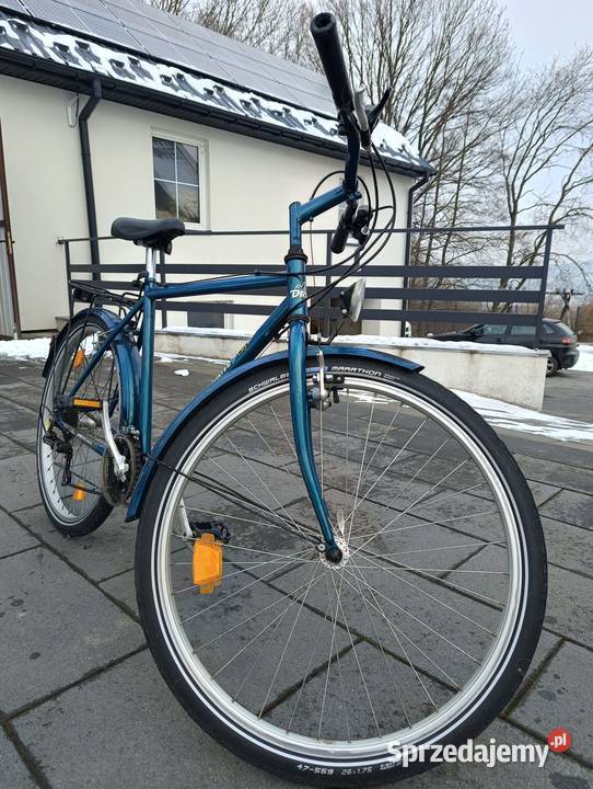 Rower miejski trekkingowy 28 bagażnik błotniki małopolskie Pleśna