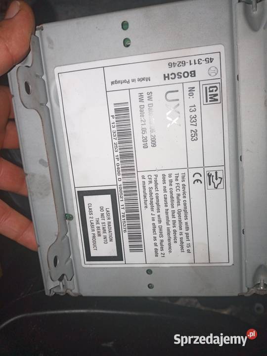 Radio Insignia A z panelem navi800cd nieuszkodzony Insignia Krasnystaw