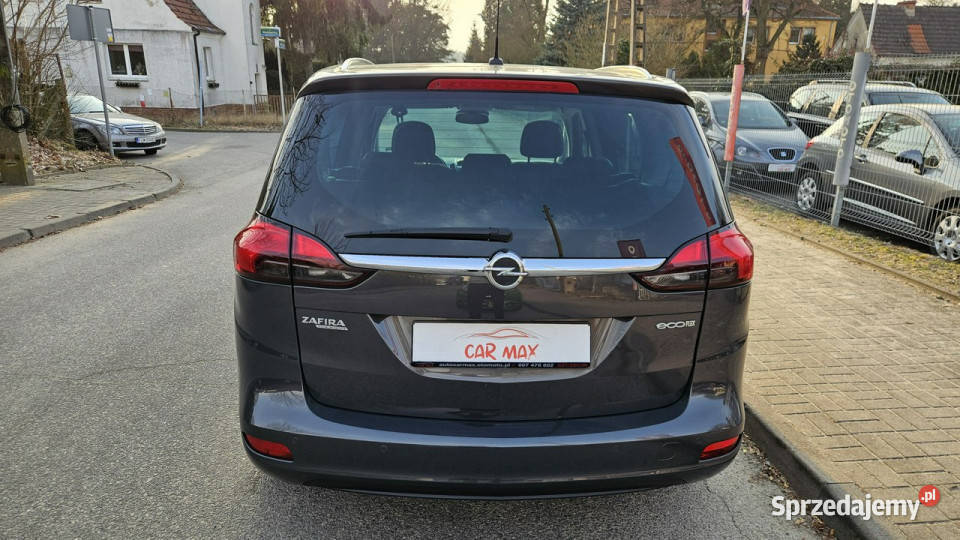 Opel Zafira kurtyny powietrzne