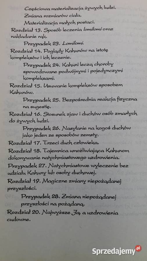 Magia kahunów Long książki Antykwariat Warszawa