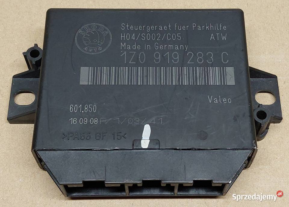 MODUŁ STEROWNIK PARKTRONIC PDC A8 D3 OCTAVIA II osobowe Mielęcin