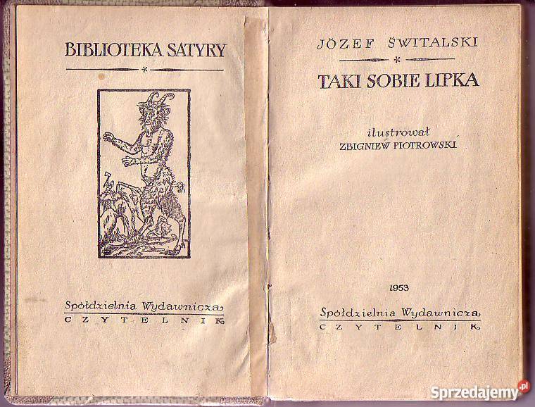 6382 TAKI SOBIE LIPKA JÓZEF ŚWITALSKI Czyrna