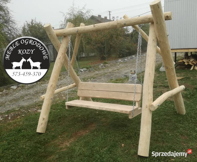 Meble ogrodowe lite drewno góralskie meble Jaworzno