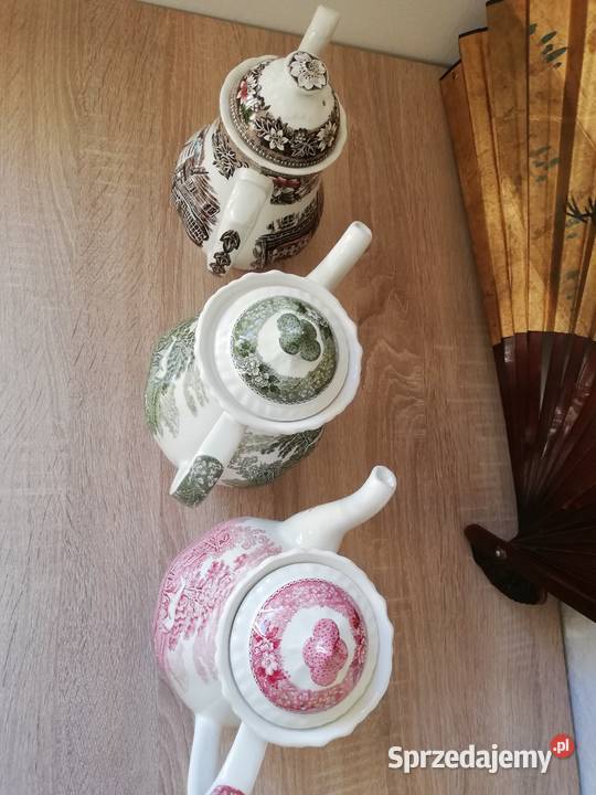 Dzbanki Angielskie Porcelana i szkło Gorlice sprzedam