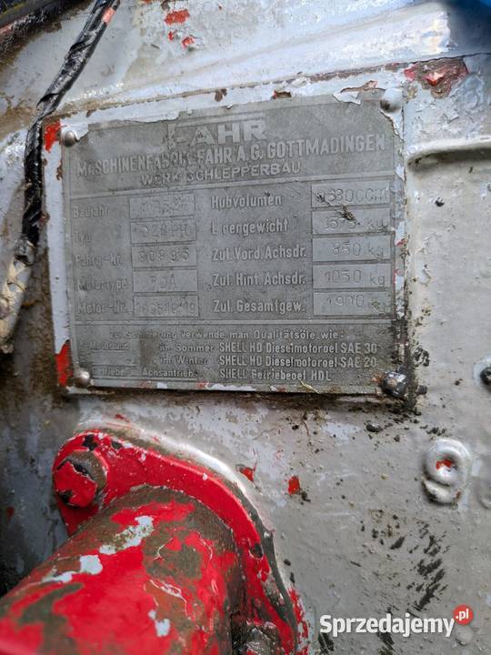 Traktor Fahr D22 PH Lipinki