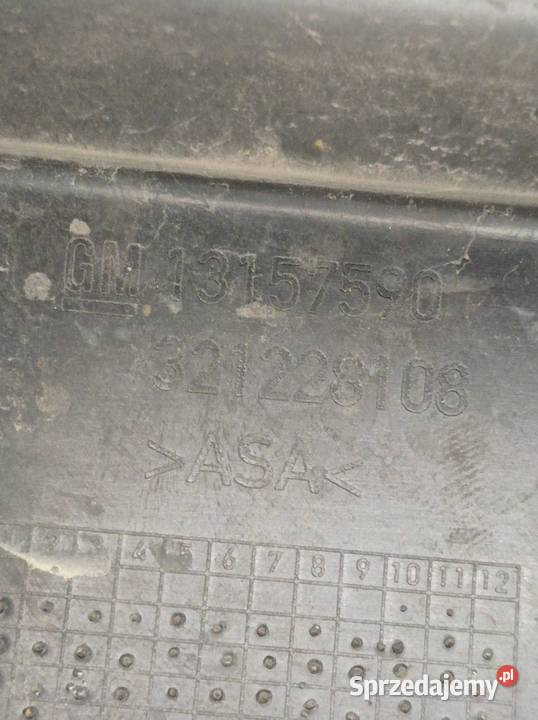 ATRAPA GRILL PRZÓD 13157590 Opel Zafira II 2005