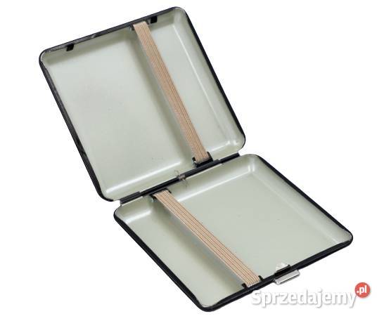 Elegancka Papierośnica Metalowa Z Latającym Ostrowy nad Okszą