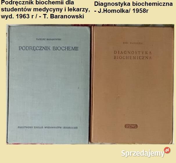 Podręcznik biochemi Diagnostyka biochemiczna łódzkie Łódź