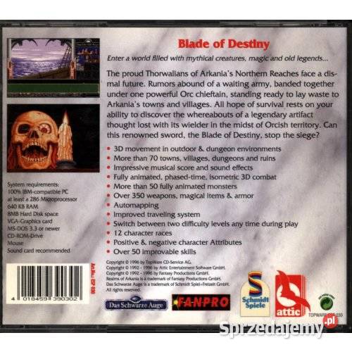 Realms of Arkania Blade of Destiny Das Schwarze śląskie