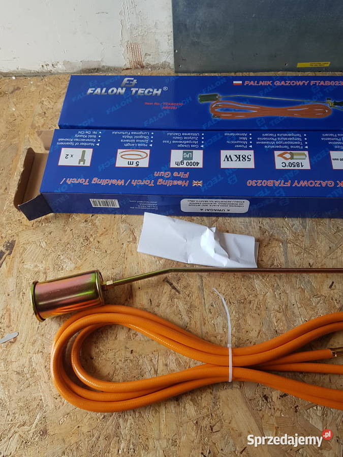 FALON TECH PALNIK GAZOWY DEKARSKI DO PAPY 85 sprzedam