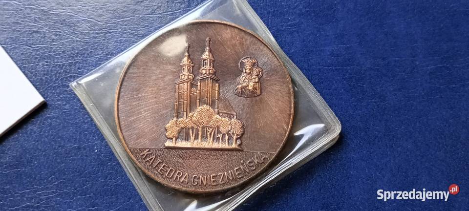 Stare monety Medal Wyszyński Polska 11 Lesko
