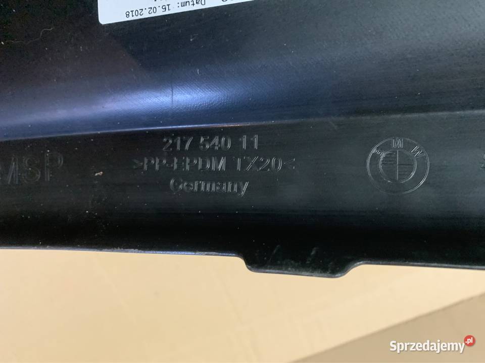 21754011 spojler dyfuzor zderzaka mpakiet bmw 5 Szczecin sprzedam
