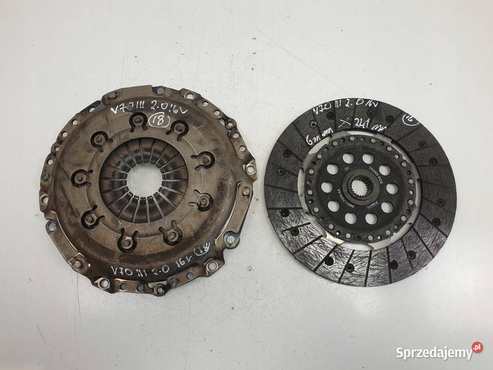 Volvo V70 III 20 16V TARCZA DOCISK sprzęgło Sprzęgła i elementy