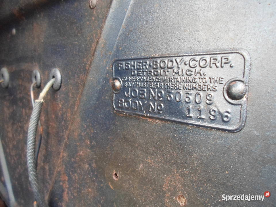 PONTIAC BIGSIX 1930 zabytek auto zabytkowe auto