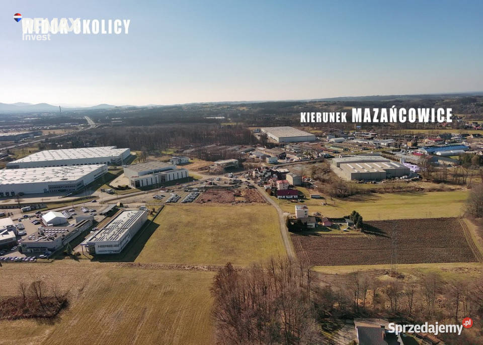Działka inwestycyjna BielskoBiała Poligonowa Sprzedaż