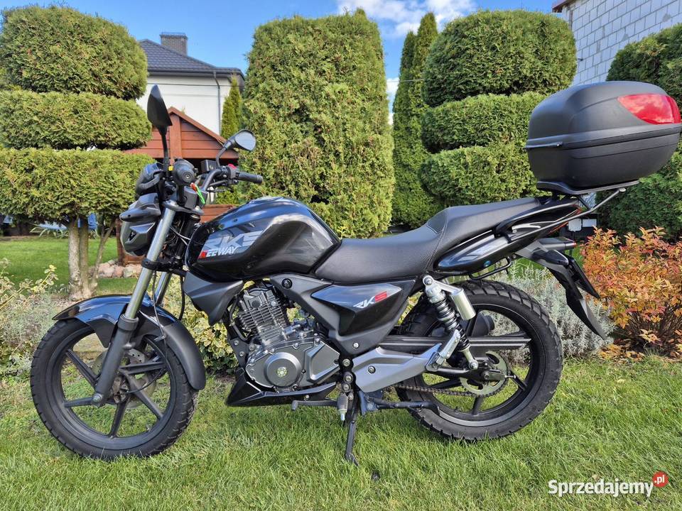 Keeway RKS 125 naked 2016R katB Sprzedam benzyna podlaskie Ciechanowiec