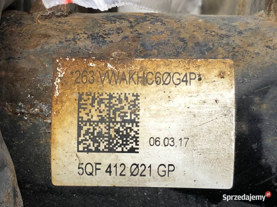 AMORTYZATOR LEWY PRZÓD ZE SPRĘŻYNĄ VW TIGUAN 20