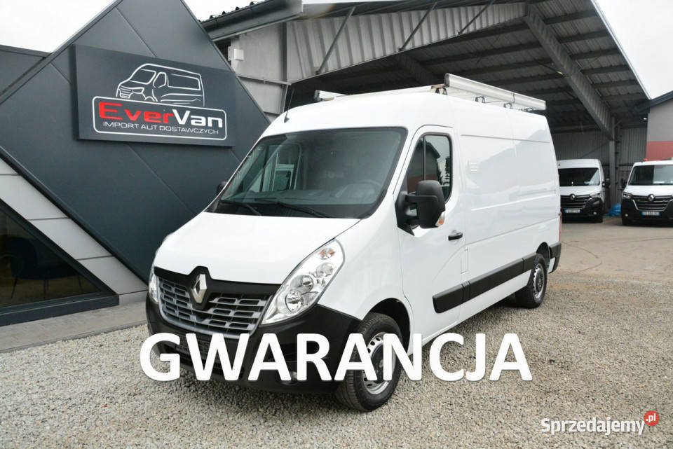 Renault Master średniak L2H2 3 osobowy blaszak elektryczne lusterka Renault