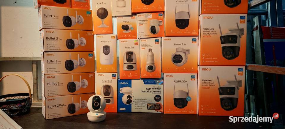 IMOU Kamery WIFILAN zewnętrze i wewnętrzne zachodniopomorskie Szczecin sprzedam