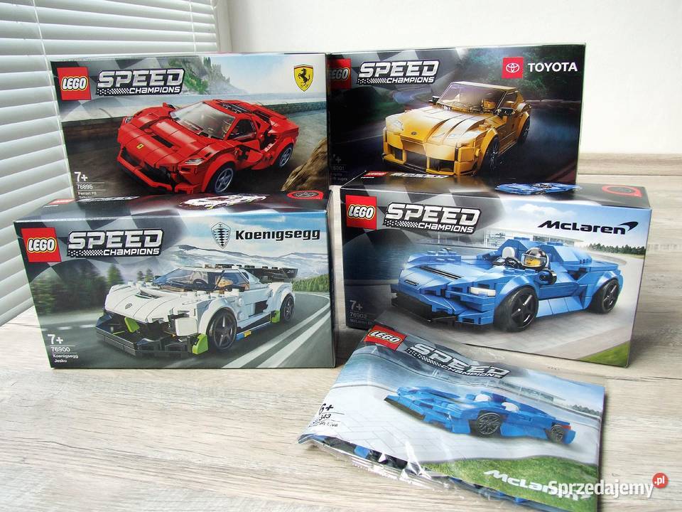 LEGO Speed Champions 76900 76901 76902 76895 Wyśmierzyce sprzedam