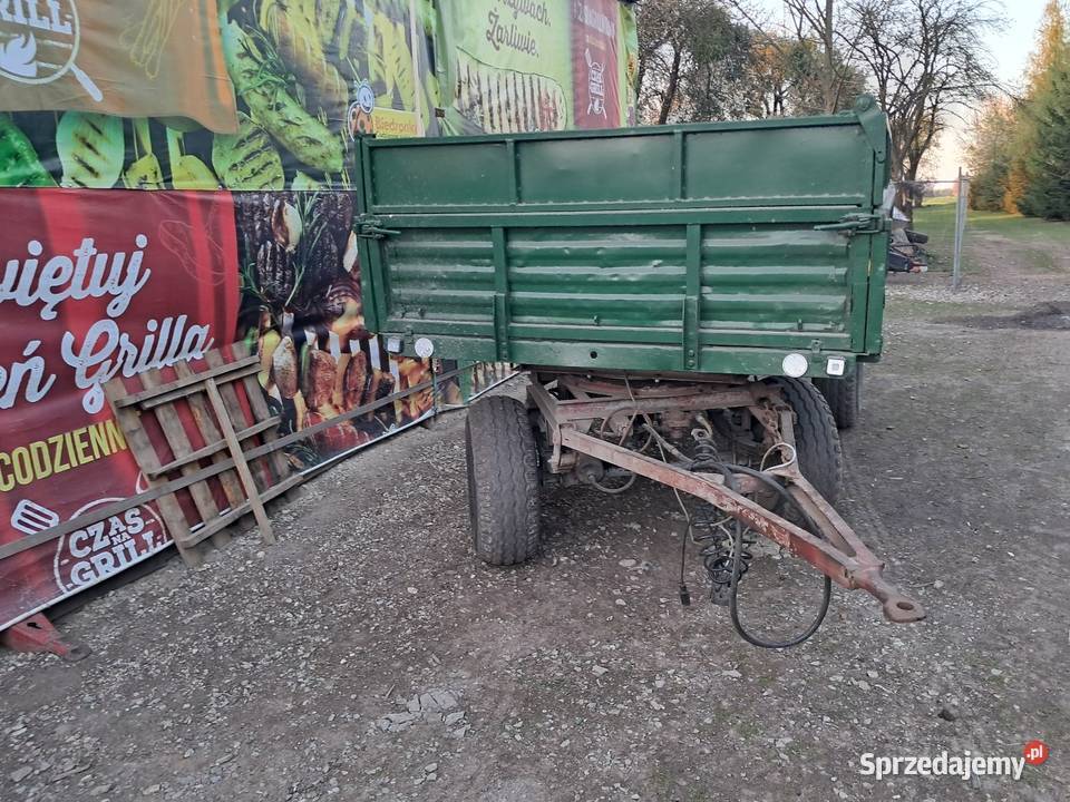 Sprzedam przyczepę 4t d 732 wywrot Gałków Duży