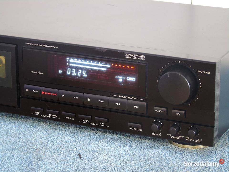 Magnetofon Denon DRM710 3 głowice WYSYŁKA Jasło sprzedam