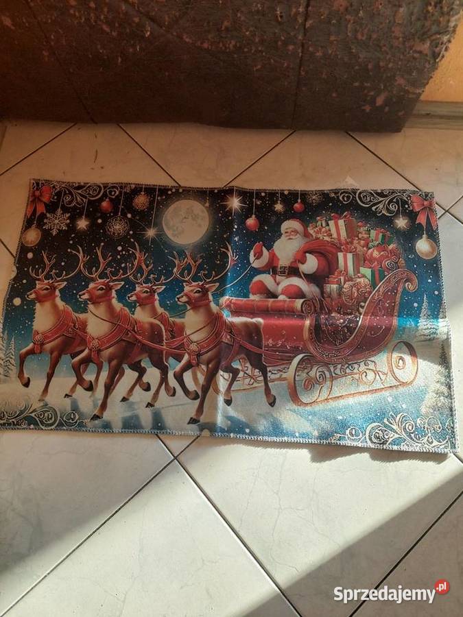 Dywanik z motywem świątecznym 50x70