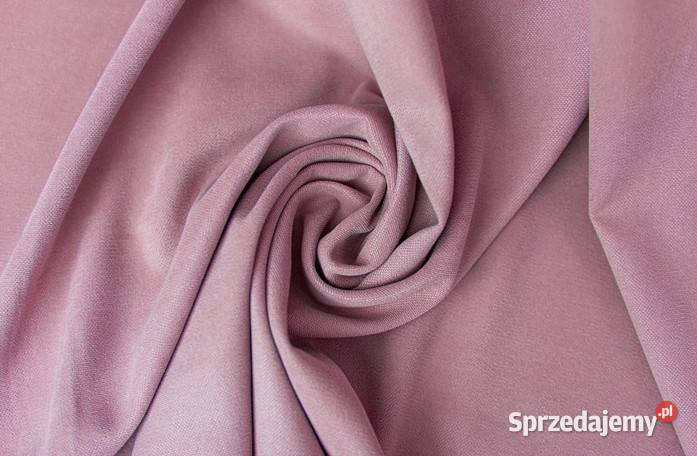 Zasłony pudrowy róż Mława