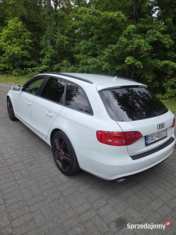 Audi A4 B8 30TDI Biała Perła A4 Augustów sprzedam