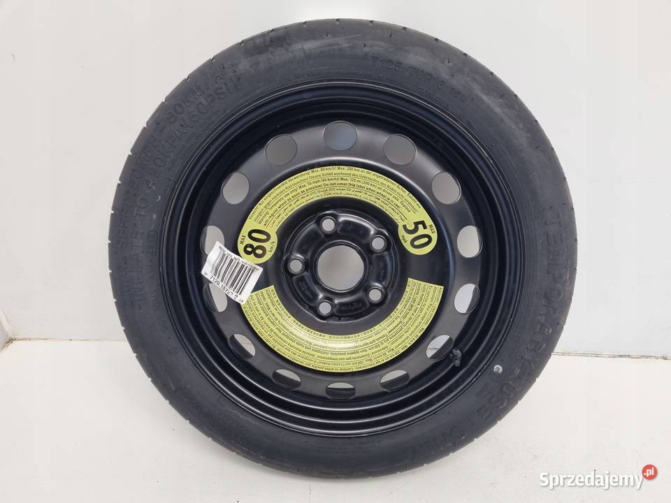 KOŁO DOJAZDOWE Audi Seat Vw Golf VI 12570 R16 lubelskie Chełm