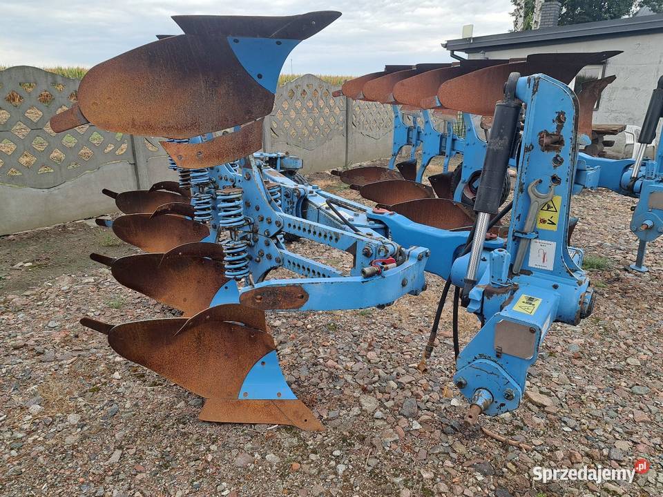 Lemken europal 5 x non stop 4 skibowy Maszyny uprawowe Kłodawa