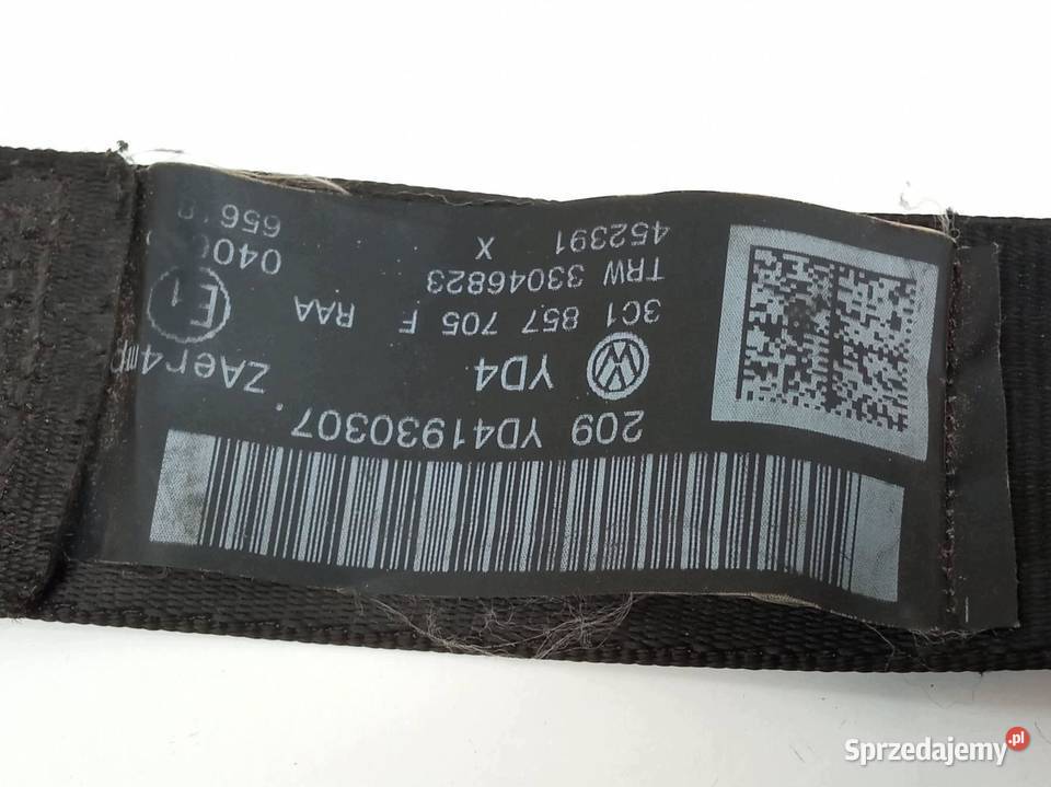 PAS BEZPIECZEŃSTWA LEWY PRZÓD KIEROWCY Części samochodowe świętokrzyskie