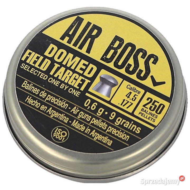 Śrut Apolo Air Boss Domed Field Target 45 mm 250 mazowieckie Maciejowice