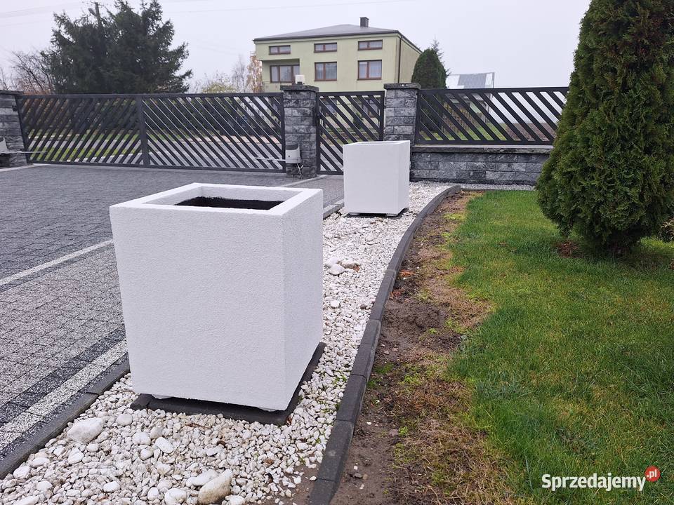 Termo donice ogrodowe tarasowe 50x50x60 Donica Donice Donice ogrodowe Kraszewice