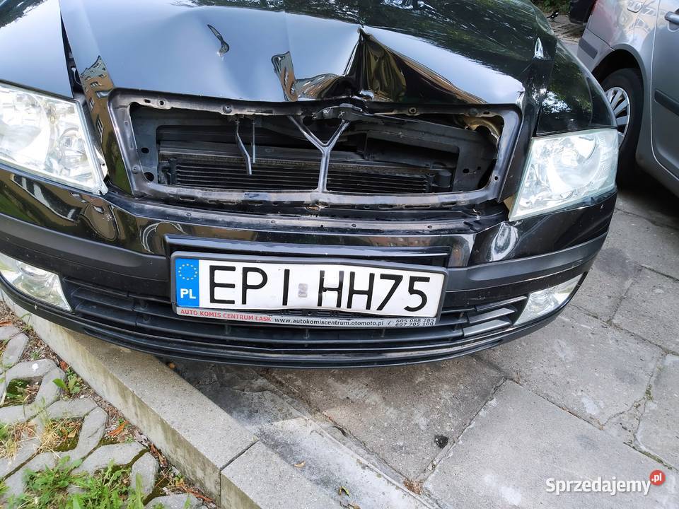 skoda octavia uszkodzona Łódź