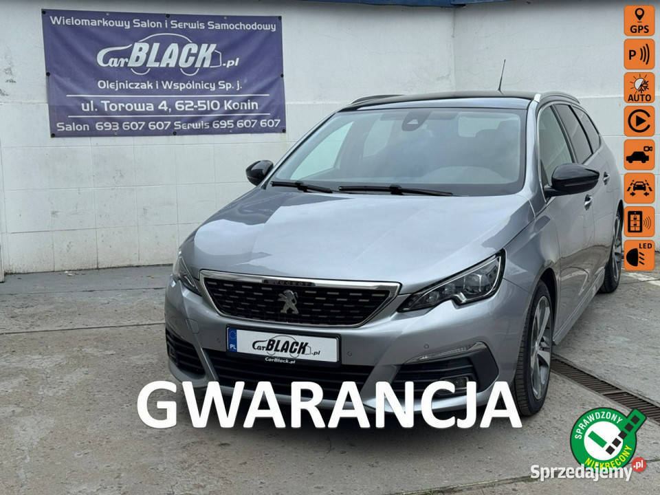 Peugeot 308 SW GT Line Pisemna Gwarancja 12 benzyna Konin