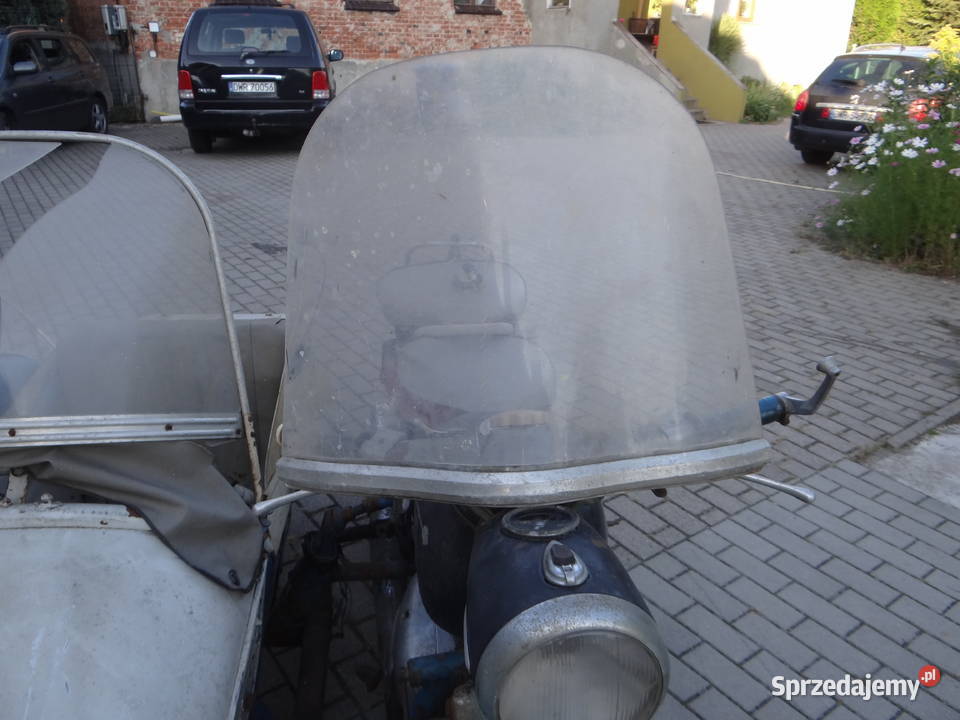 MZ ES 2501 1964r Jaskółka z wózkiem bocznym
