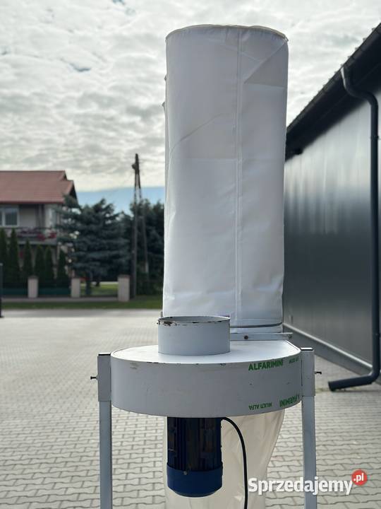 Odciąg trocin 4 workowy ALFA RIMINI 40 kW 1390 lubelskie Łabuńki Pierwsze sprzedam