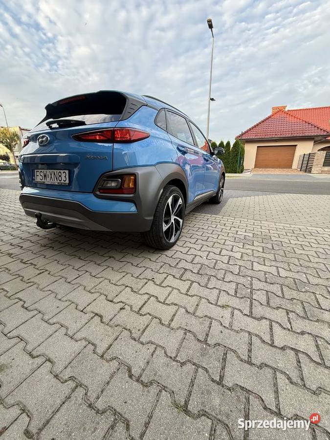 Hyundai Kona 10 Tgdi Bogate wyposażenie Mały nieuszkodzony Zbąszynek
